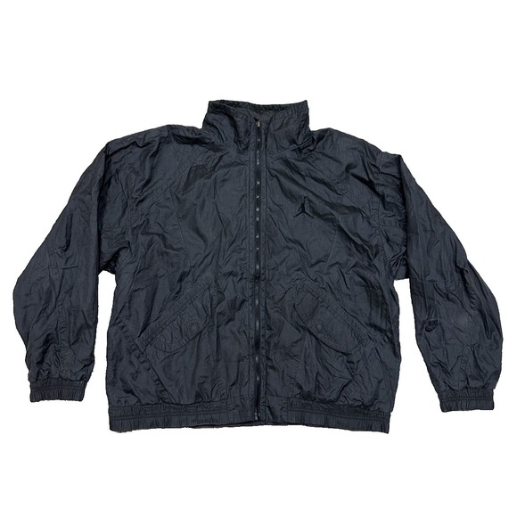 Nike Other - Nike Air Jordan Mens Track Jacket MVP Color Black Size Large